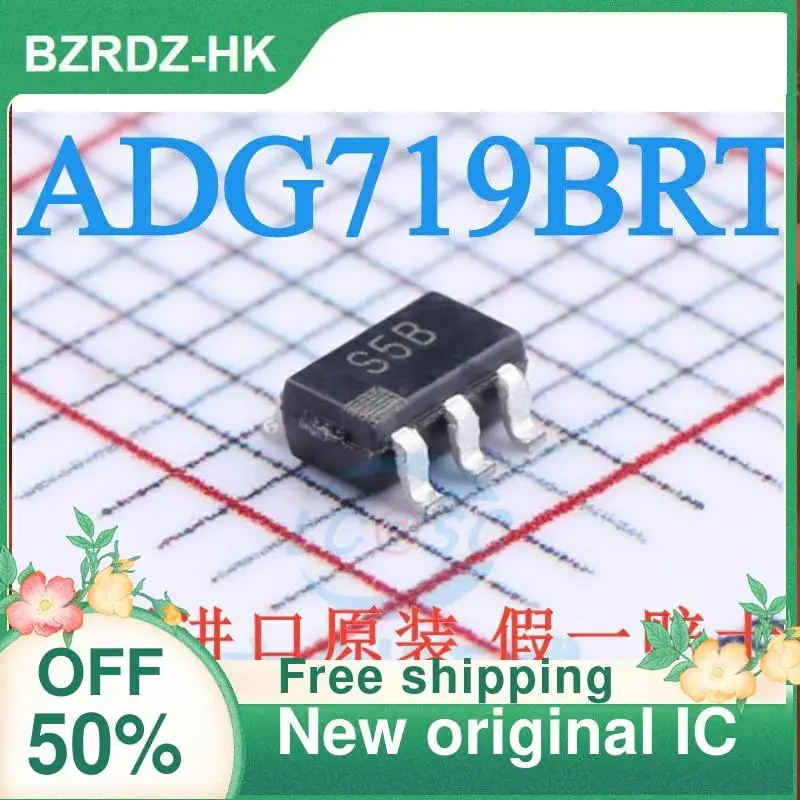 

2-10PCS/lot ADG719BRT SOT23-6 ADG719BRTZ ADG719 S5B New original IC