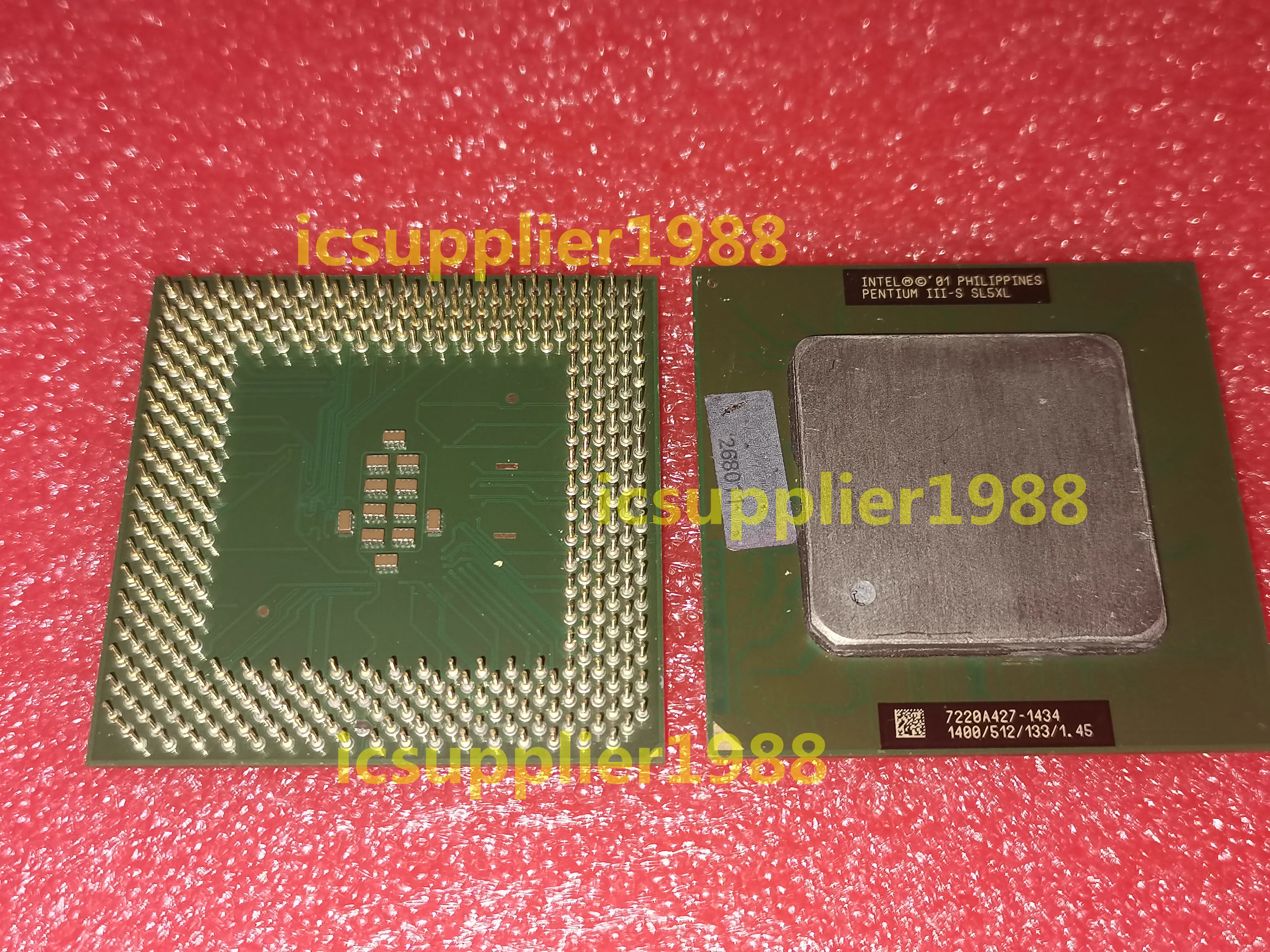 CPU usada de buena calidad, PIII-S, 1400Mhz, 1,4 Ghz, 512K, SL5XL o SL6BY, 1,4G, 1400/512K/133/1.45, 370"-1