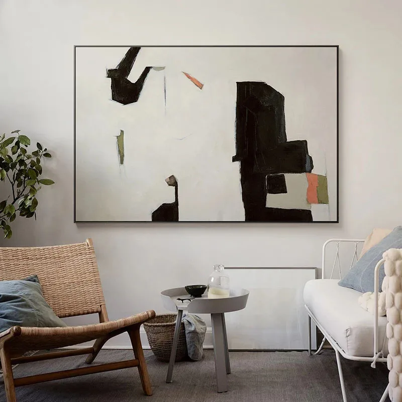 

100% картина маслом ручной работы абстрактная живопись современное искусство картина для гостиной современное искусство на холсте Высокое к...