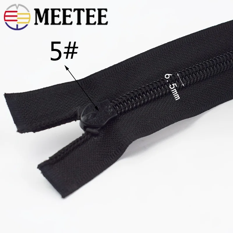 Meetee 5 # нейлоновая катушка молнии Светоотражающие Водонепроницаемые 20 см близкий