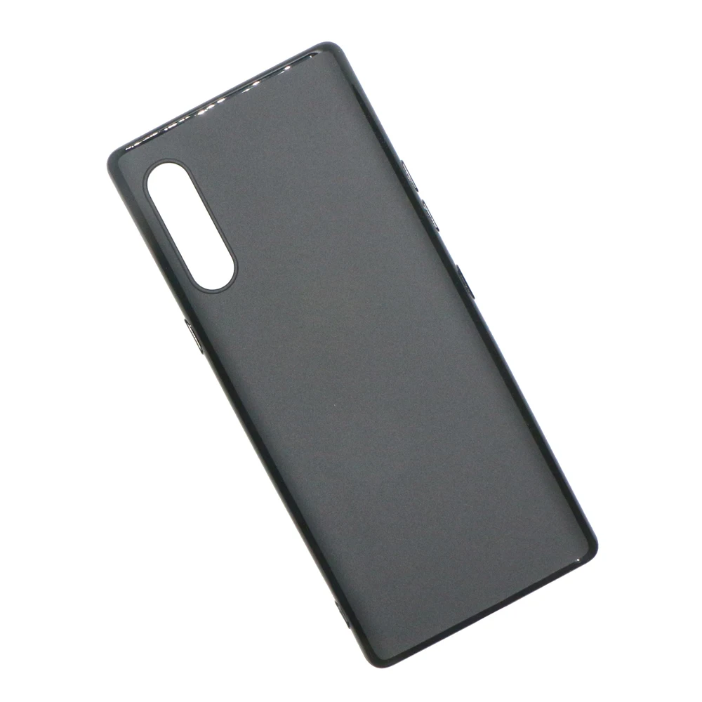 

For LG Velvet G900N Phone Case Black or Clear Plain TPU Soft Silicone Back Protective Cover For LG Velvet G900EM Case Housing