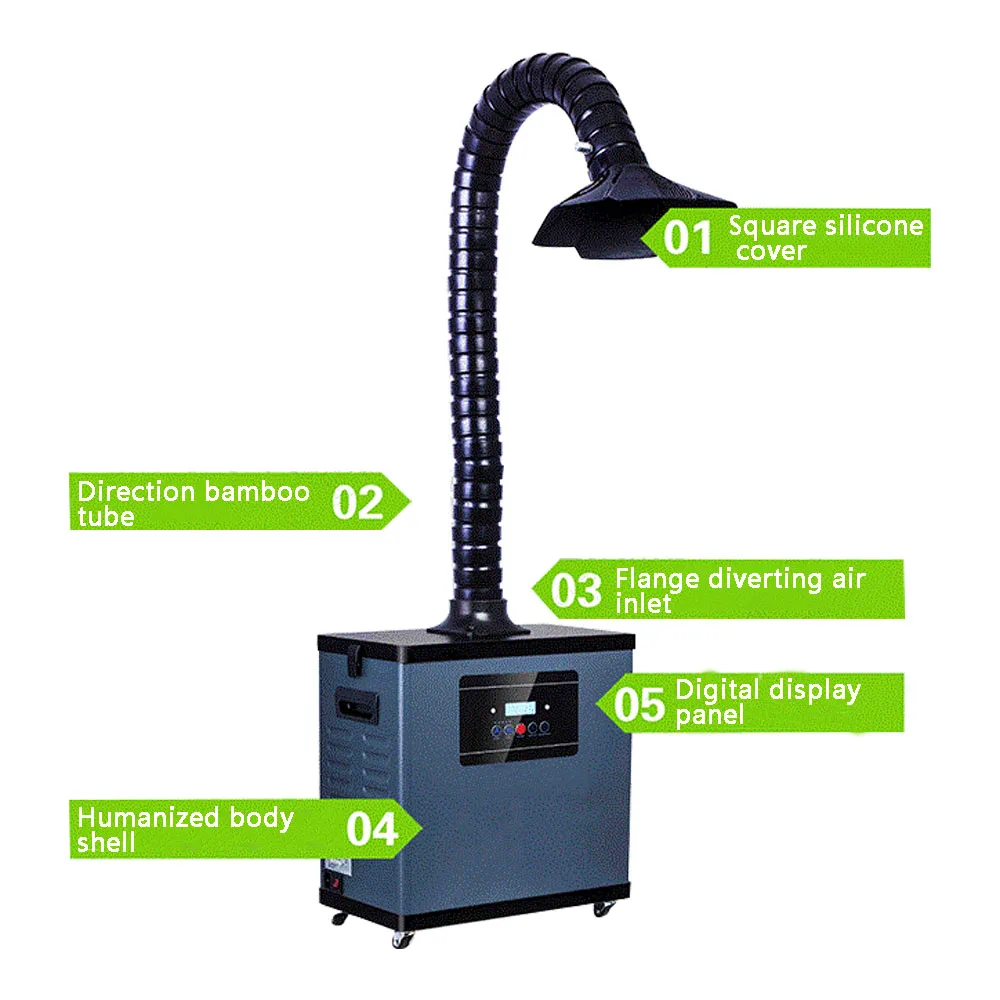 Паяльник для поглотителя дыма вытяжка очиститель воздуха фильтр X1002 CE двойная