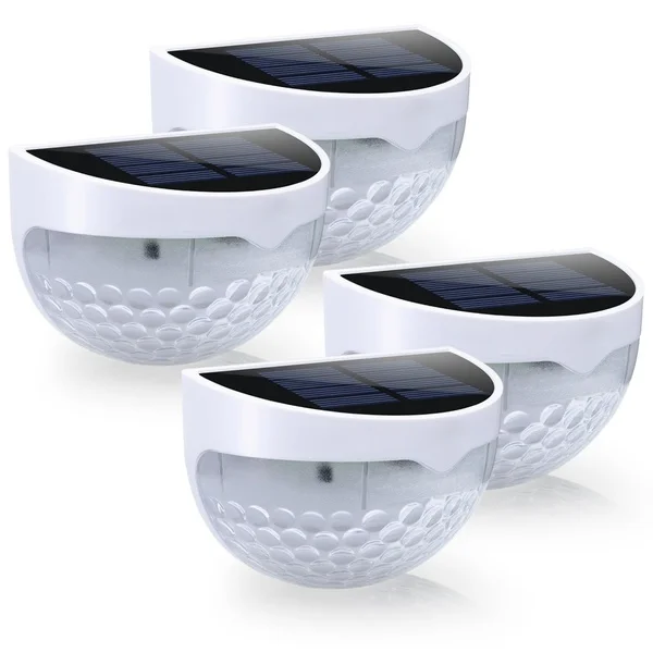 6Pcs Solar Power Lamp Outdoor Lights Decorative Lights Garden Yard Frontdoor Lighting Lamps