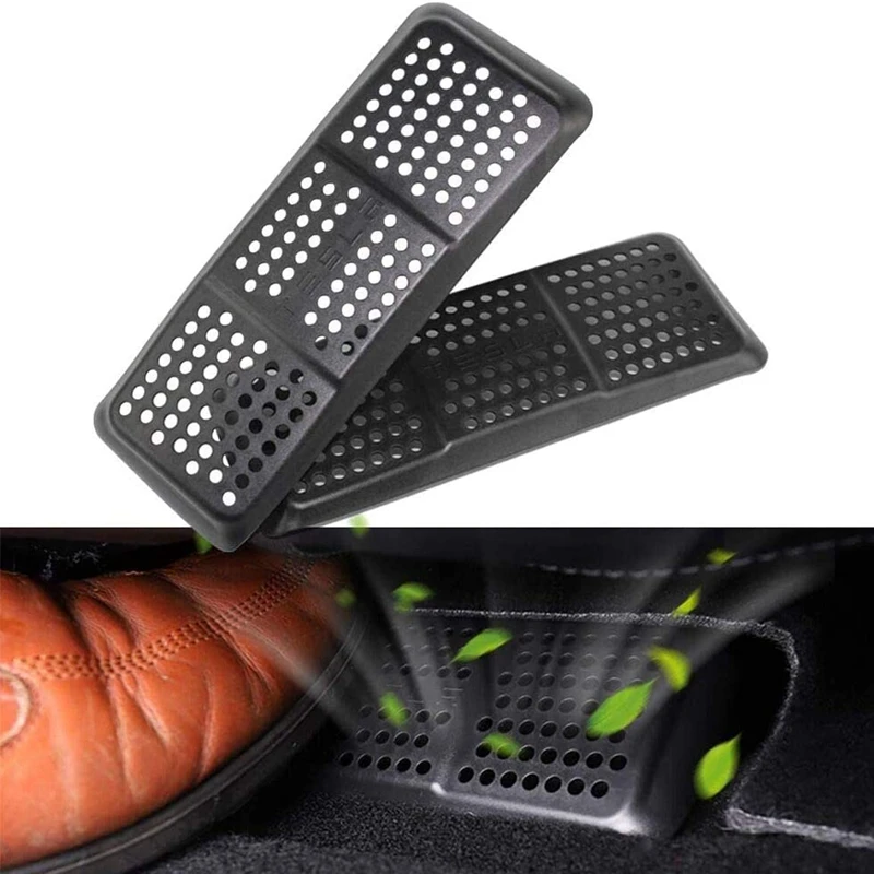 For Tesla Model 3 Rear Seat Air Vent Cover Grille Conditioner Protector Under Front (2 PCS) | Автомобили и мотоциклы