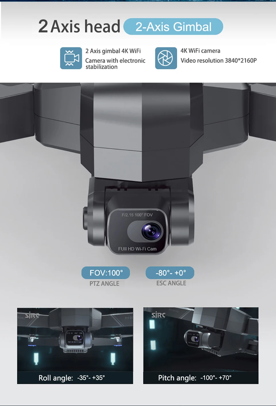 Дрон F11 PRO 4K/F11S камера 4K HD WIFI FPV GPS складной Радиоуправляемый 3 км | Электроника
