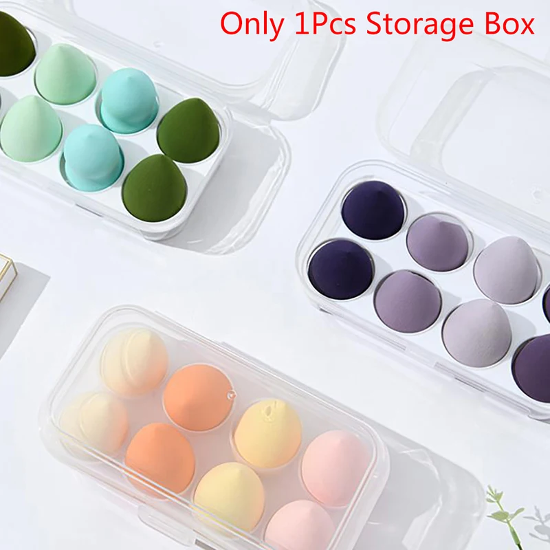 Портативная подставка для хранения в форме яйца инструменты макияжа 8 ячеек