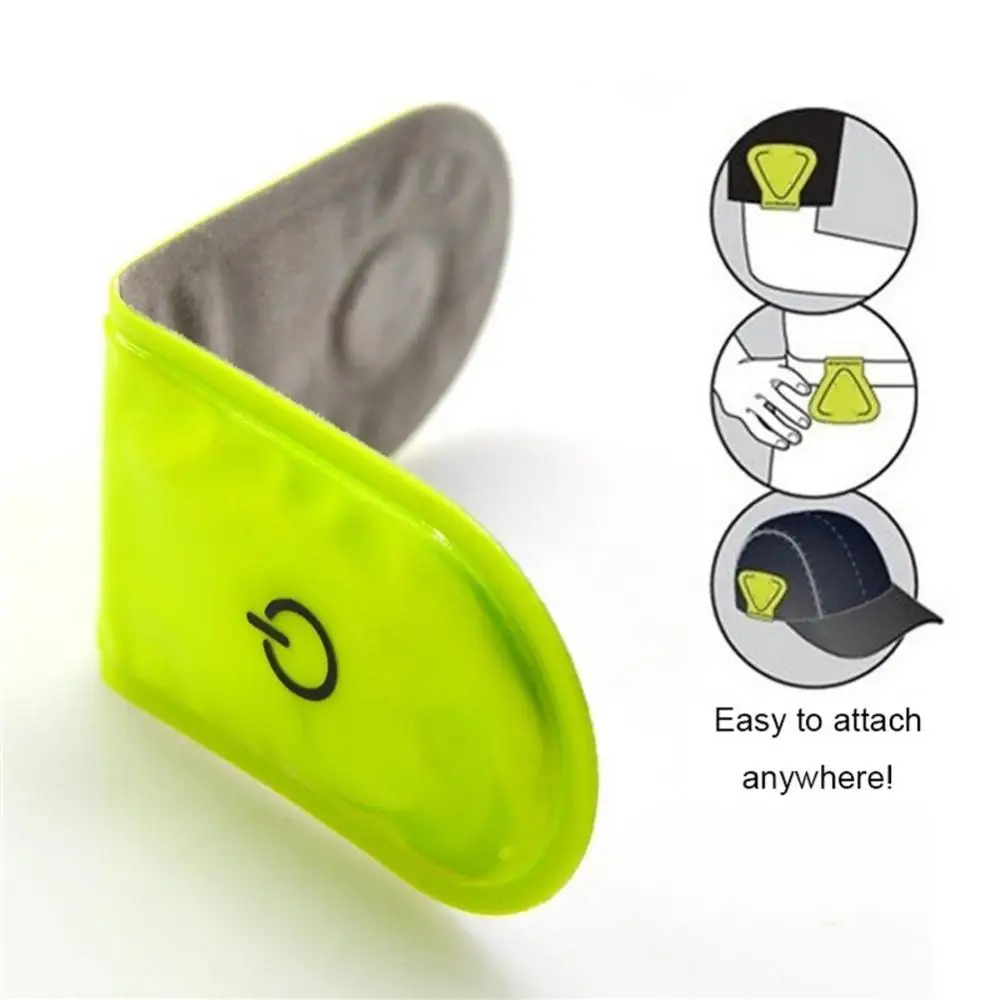 LED Safety Light Reflective Magnetic Clip On Strobe Running Cycling Hiking Warning Lamp Strap Emergency | Спорт и развлечения