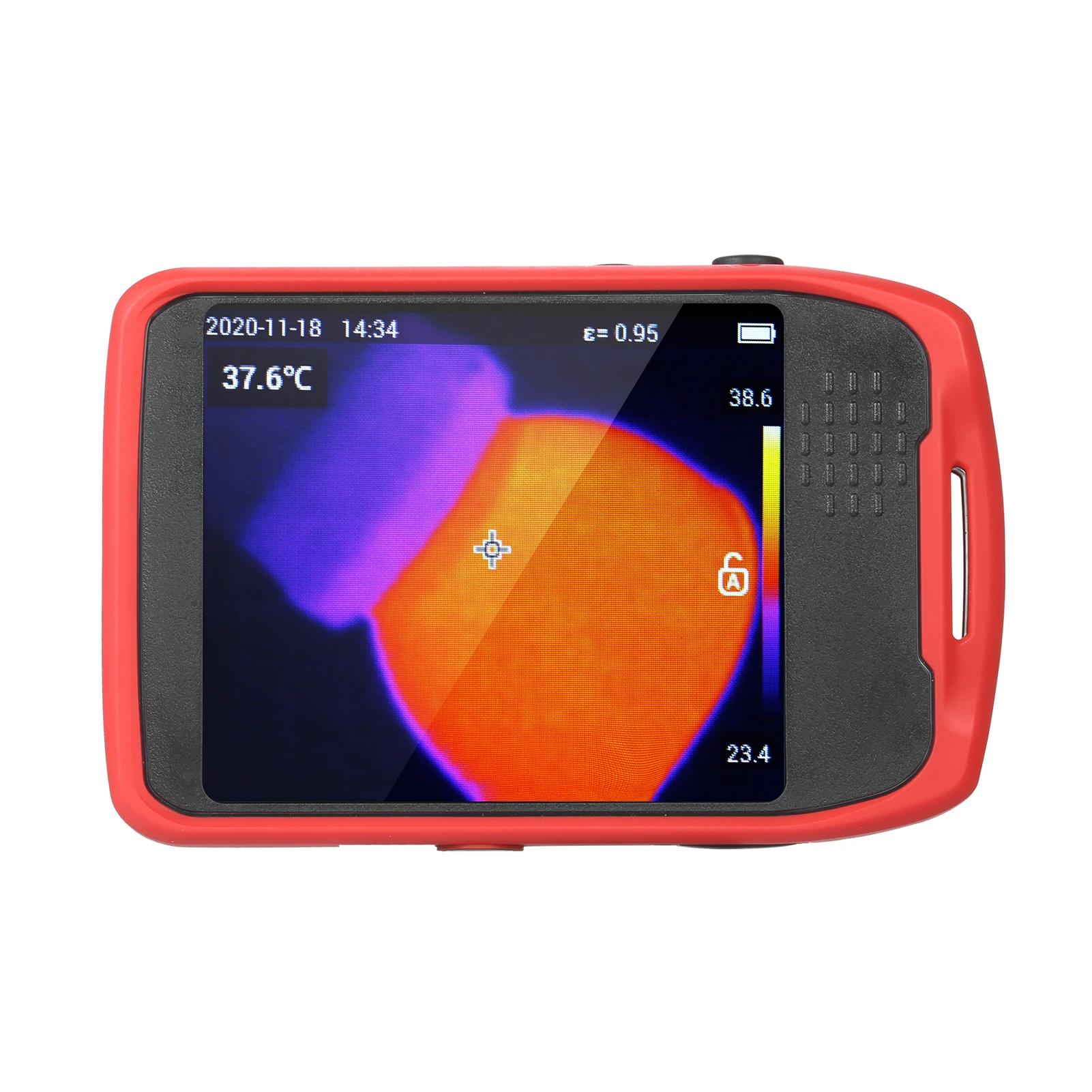 

UNI-T Pocket Thermal Imager Control Image Capture Device Rechargeable 3.5-inch LCD Touch Screen -20~400℃ Temperature Measurement