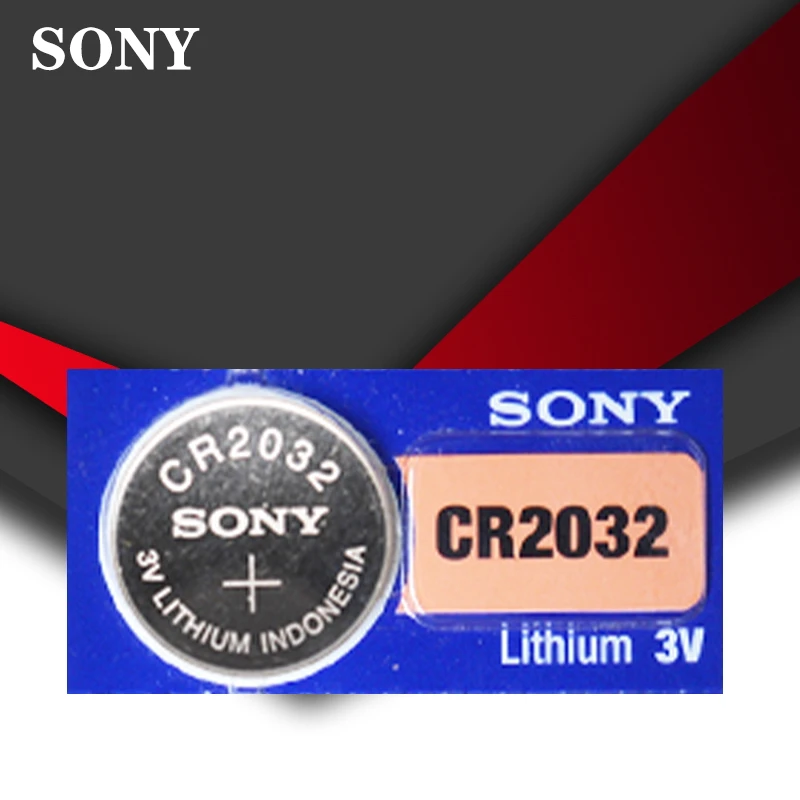 1 шт./лот sony CR2032 3V 100% оригинальная литиевая батарея для мобильного часо