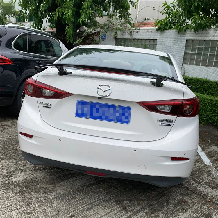 Спойлер для Mazda 3 Axela 2014-2018 спойлер nF высококачественный из АБС-пластика