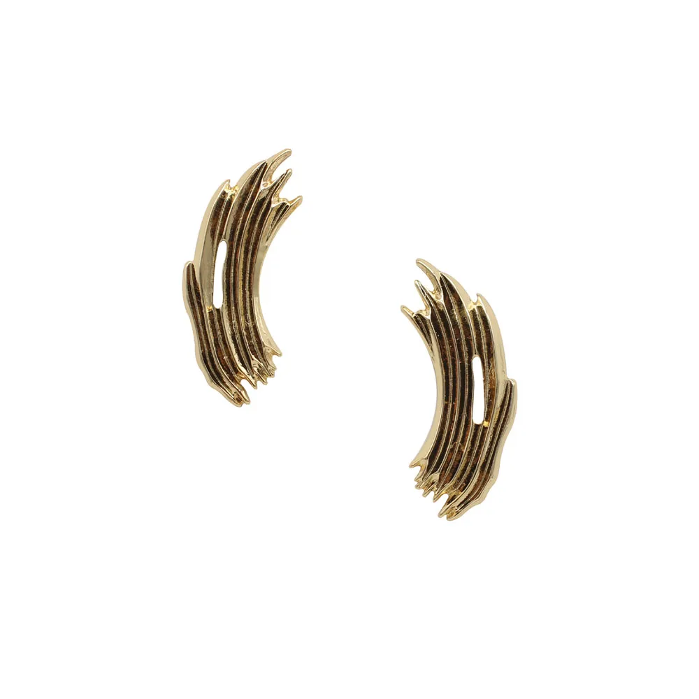 

In 2021, The European And American Exaggerated Fashion Personality Woman Earrings Abstract Art Jewelry Accessories