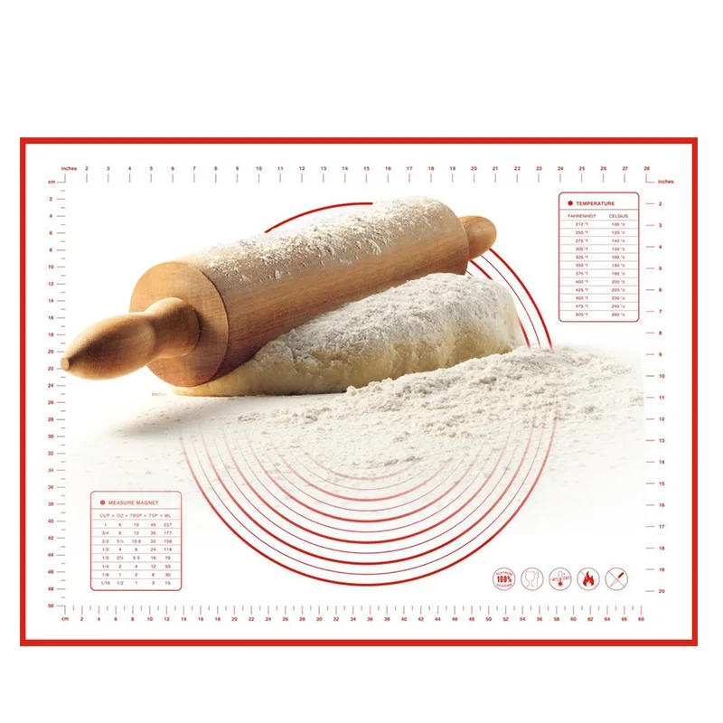 Изготовитель коржей для пиццы приборы приготовления выпечки силиконовый коврик