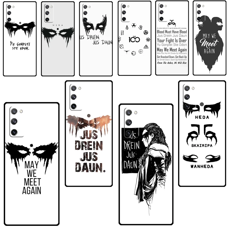 Чехол для телефона Heda Lexa 100 TV Show для Samsung Galaxy S21 S20 Ultra Note 20 Note 10 S8 S9 S10 Plus S20 FE