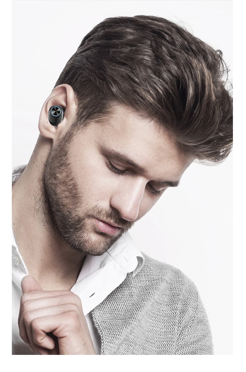 Yinyoo A14 Bluetooth 5,0 TWS Беспроводные водонепроницаемые наушники-вкладыши Bluetooth с шумоподавлением