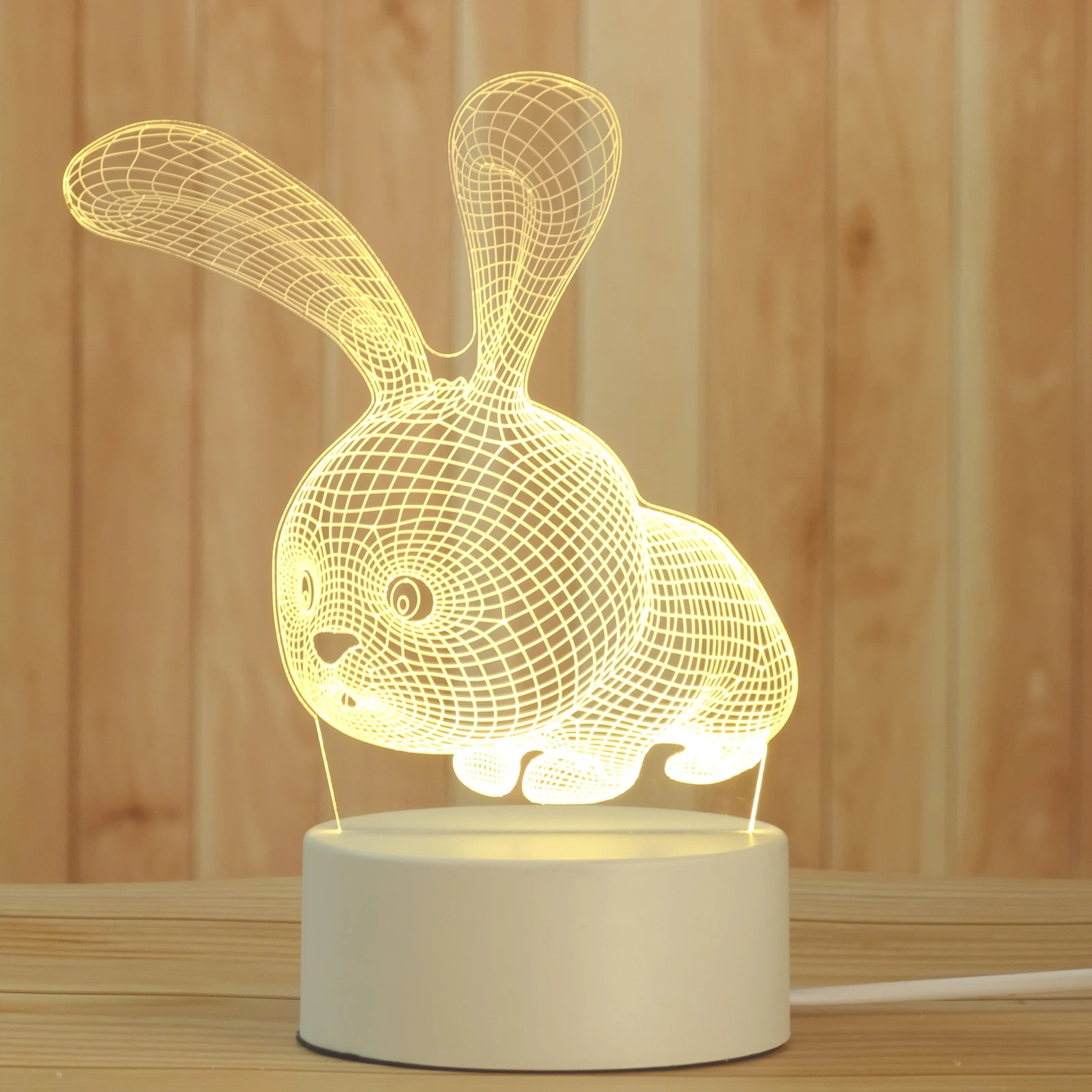 

New 3D Lamp Nightlight Kids Child Girls Gift Night Light Lamp