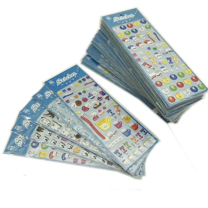 100 шт. стоматологический милый в форме коренного зуба мультфильм зубы потери