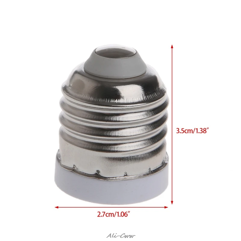 

Popular E27 to E17 Socket Base LED Halogen CFL Light Bulb Lamp Adapter Converter Holder