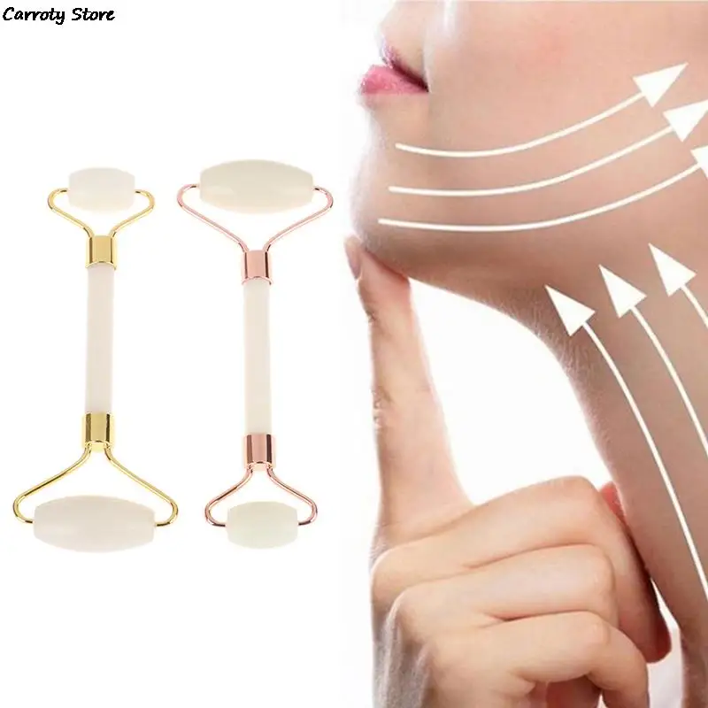 

Natural Jade Stone Face Roller Massager Facial Slim Lifting Tool Jade Roller Stone Wrinkle Remove Skin Beauty Care Relaxation