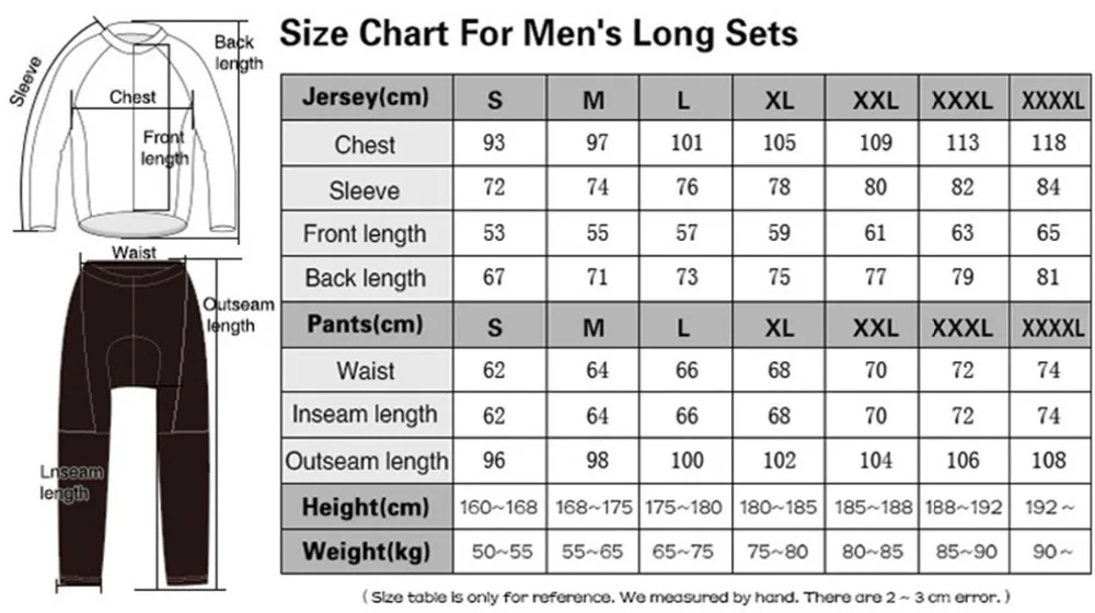 

Pro Long Sleeve Cycling Jersey Sets Breathable 9D Padded Sportswear Mountain Bicycle Bike Apparel Cycling Clothing