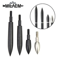 12 pcs archery arrowhead 100150200250300350 grain replaceable arrowhead tips recurve compound bow diy hunting accessories