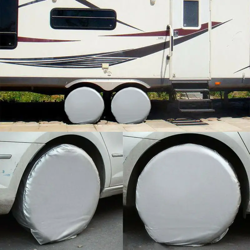 

Exterior Wheel Tire Cover Corrosion resistance Protector Waterproof Useful