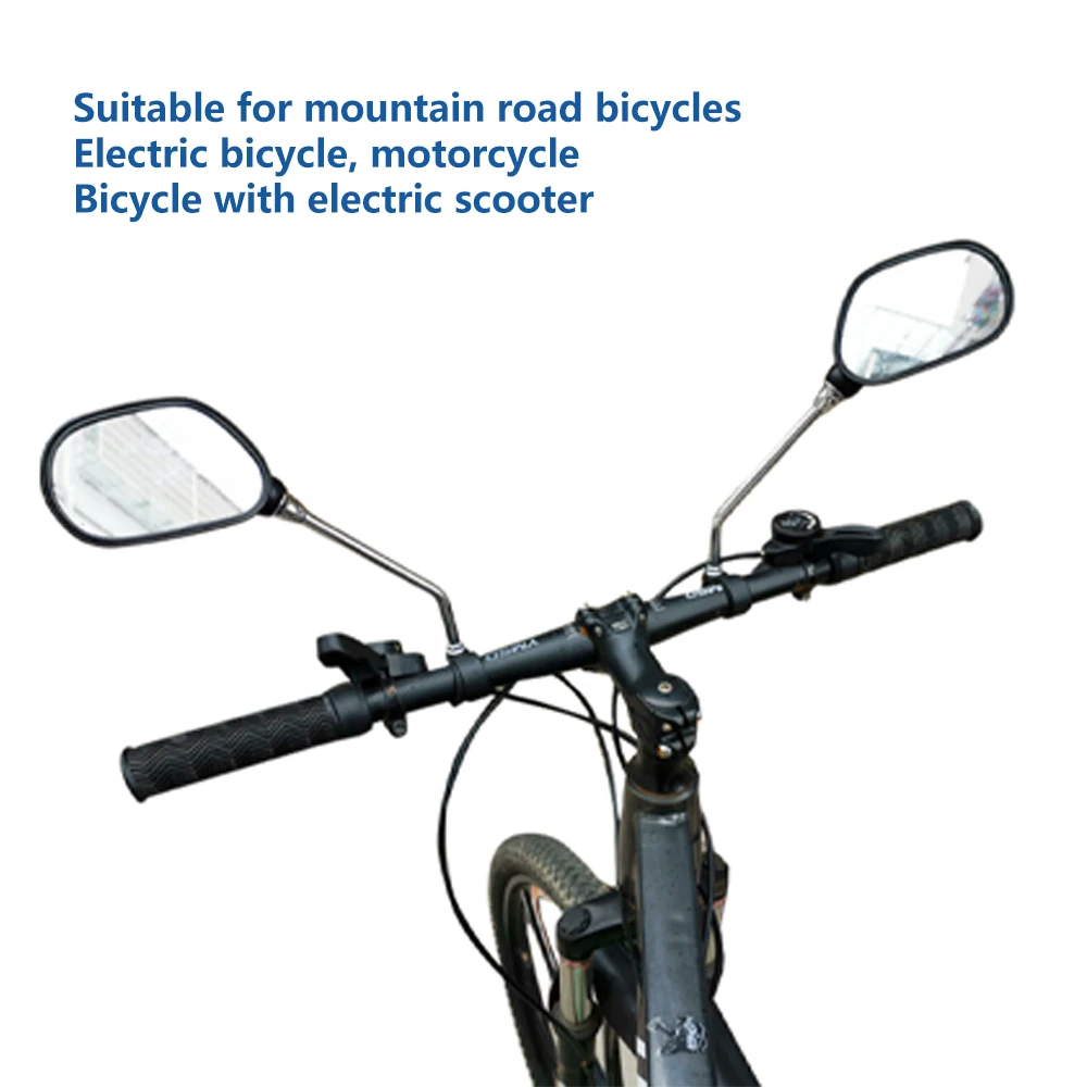 Зеркало Заднего Вида Велосипедное с углом обзора 360 ° 2 шт.|Велосипедные зеркала| |
