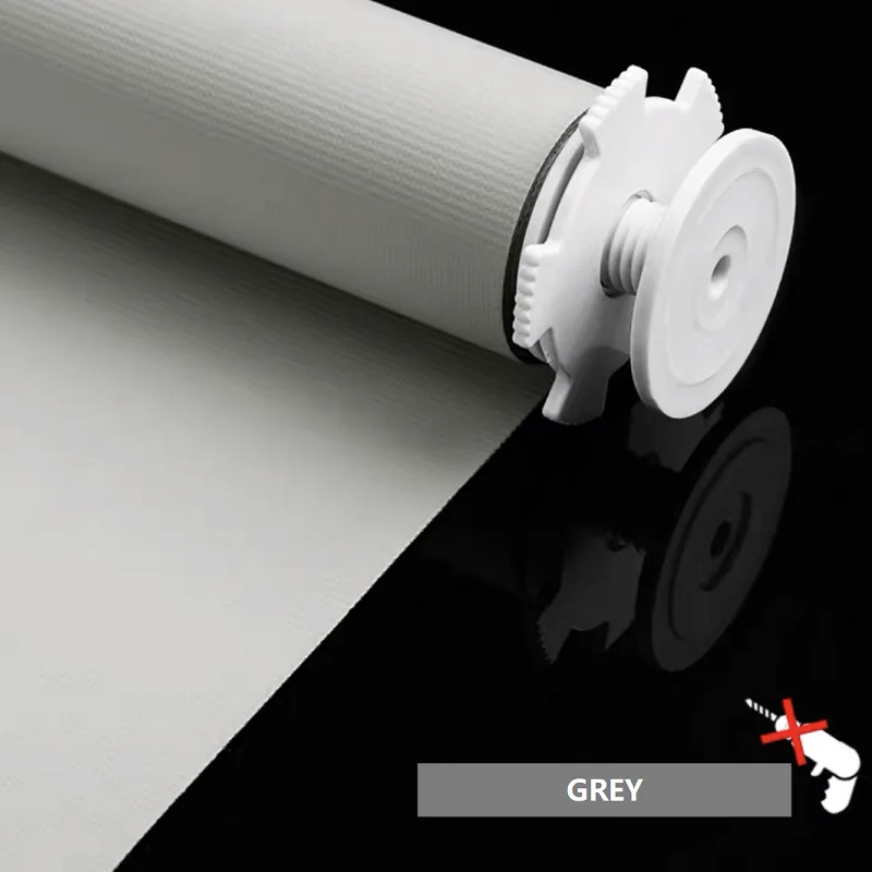 Водонепроницаемые огнестойкие полностью черные роликовые жалюзи для окон винты