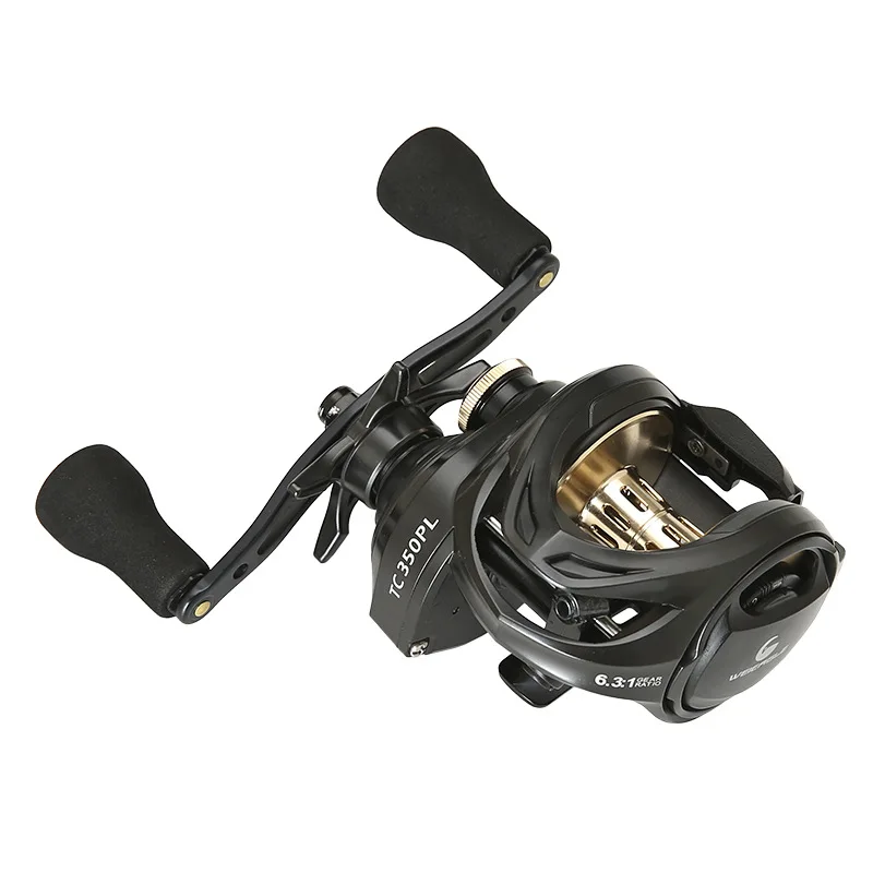 WOEN TC350 Sea fishing Deep line cup Water droplets wheel  Shake slowly Boat fishing reel 15 kg braking force