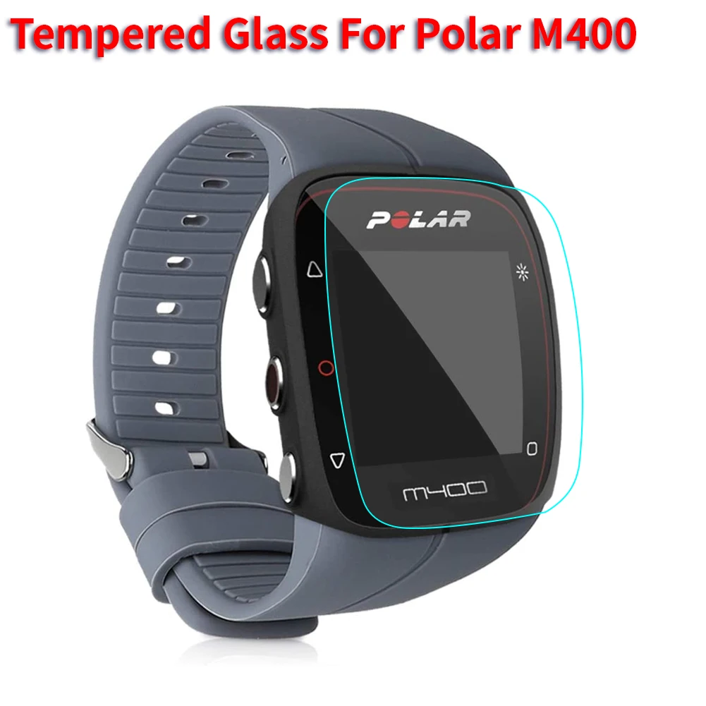 1/3/5Pcs 9H Tempered Glass For Polar M400 Scratch-Resistant Screen Protector Film Smartwatch Accessories | Электроника