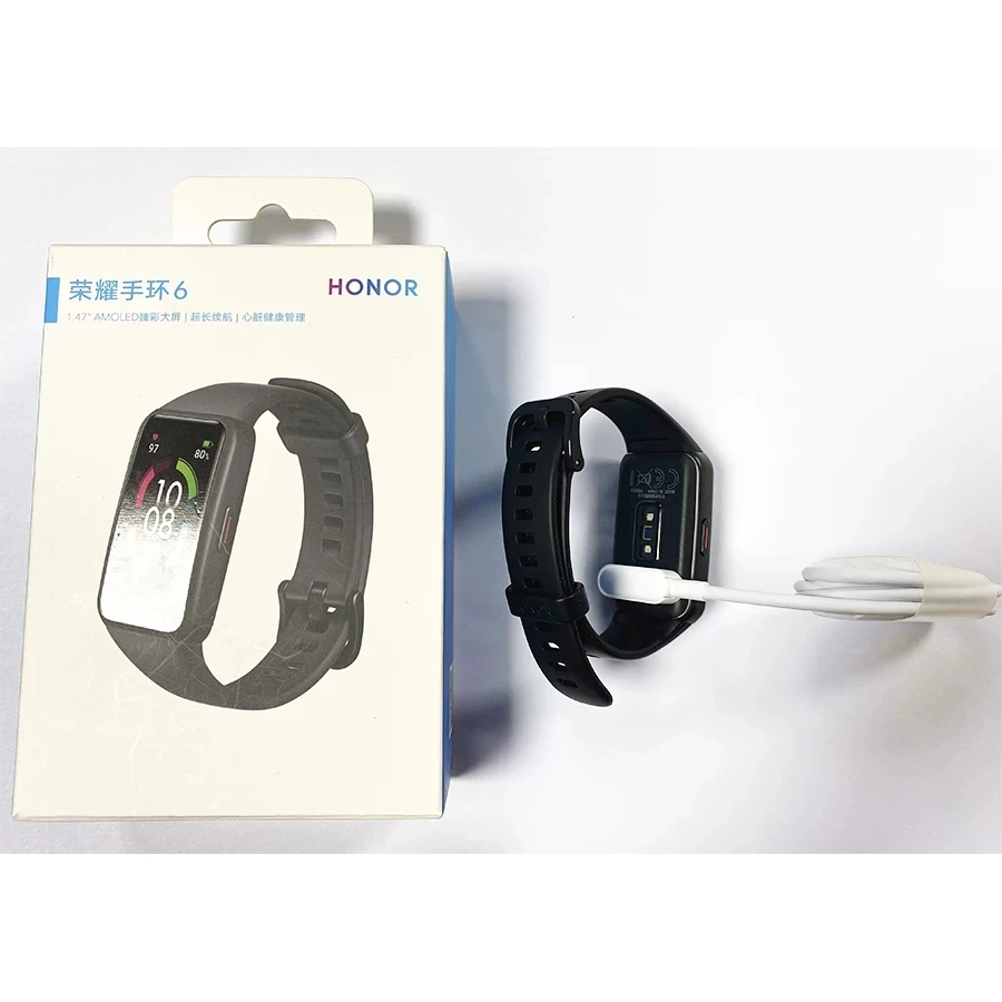 Смарт браслет Honor Band 6 1 47 дюйма AMOLED Bluetooth мониторинг сна|Смарт-браслеты| |