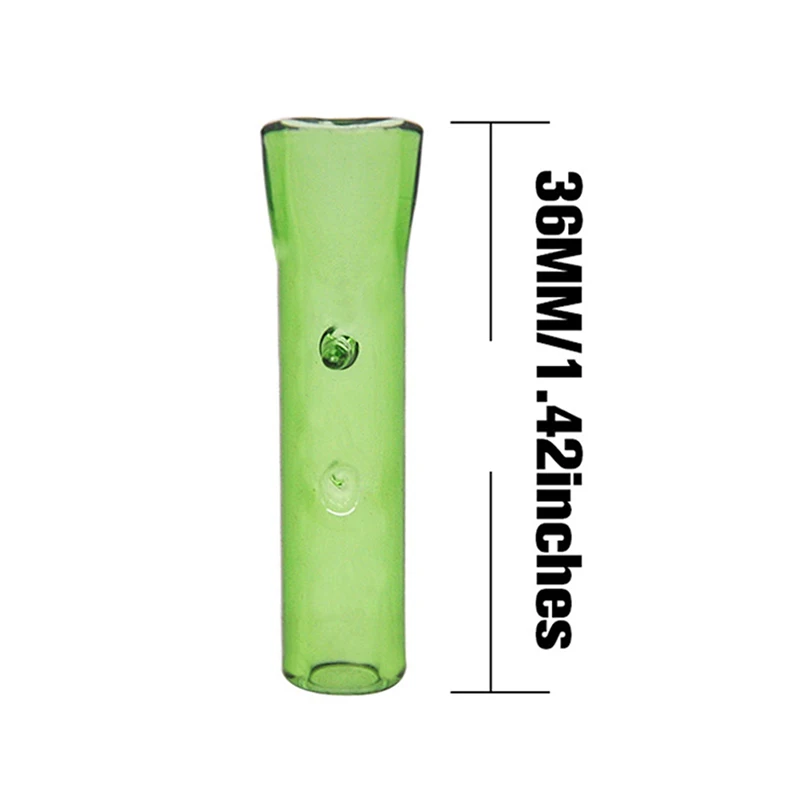 

1PCS Portable Creative Tobacco Pipe Smoke Mouthpiece Multicolor Glass Filter Small Cigarette Holder Pipes Filter Smoking Pipe