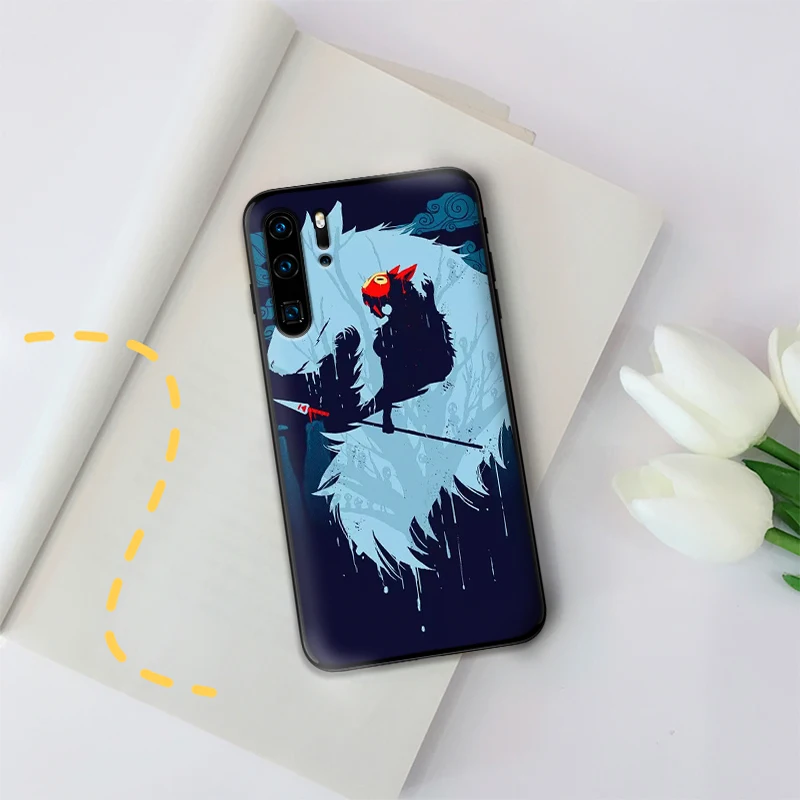 For huawei honor 7C 5.99IN 7X 8X 8C NOTE 10 VIEW 20 7A 9X Pro 8 9 lite phone case animation love ikon Princess Mononoke | Мобильные