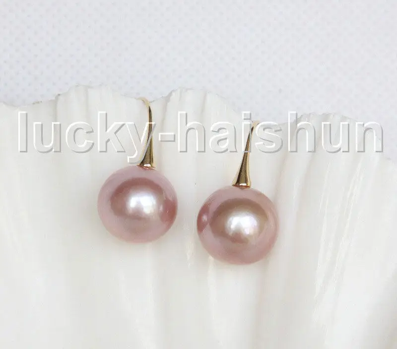 DYY Бесплатная доставка&gt AAA Натуральный Висячие 12 мм круглый фиолетовый Южный