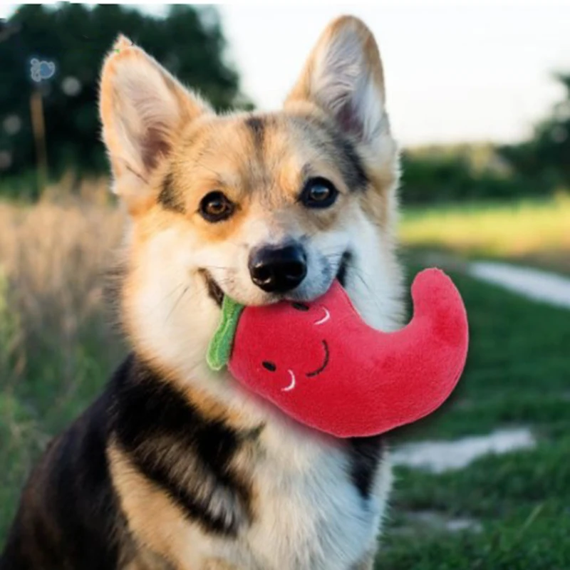 

2020 Cute Dog Squeaky Toys Small Dog Plush Toys Set Stuffed Puppy Chew Toys Pet Supplies for Dogs