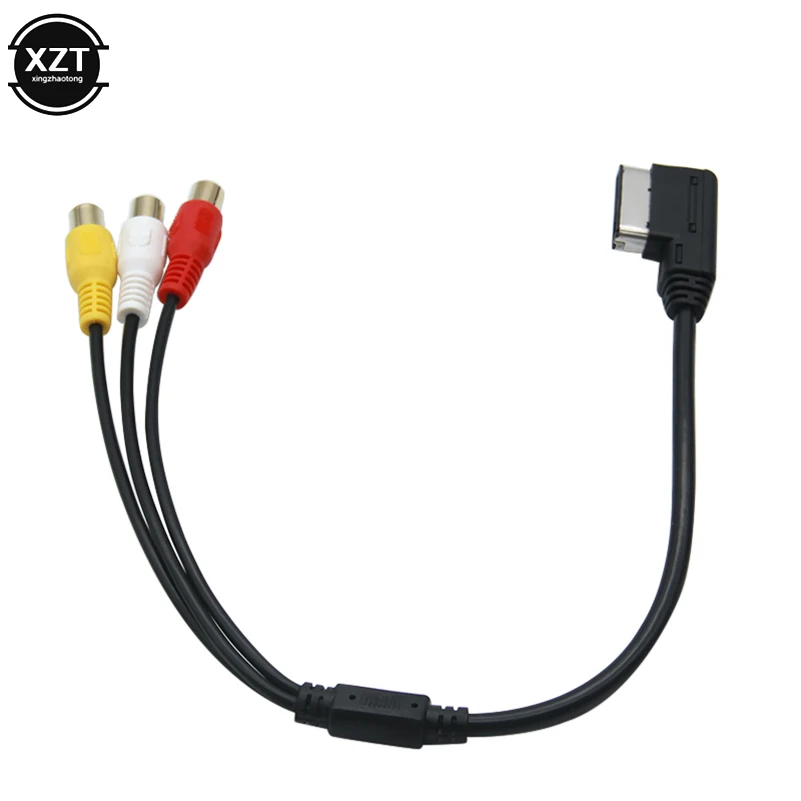 Кабель адаптер для Audi AMI AUX MDI MMI A3 A4 A6 A7 A8 Q5 Q7 R8 RCA 3RCA DVD видео аудио вход провод