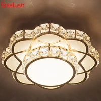 modern led crystal ceiling chandelier light gold lamp for kitchen lustre decorative lighting hanging ceiling fixture luminaire