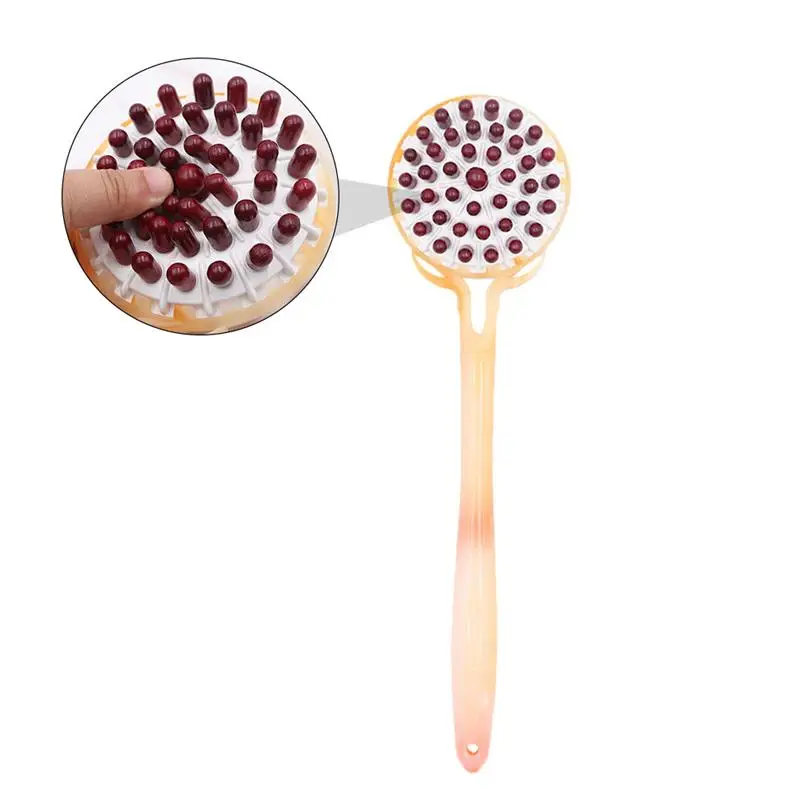 

Back Messager Meridian Massage Hammer Beat Multifunctional back Hammer Wooden Massage Stick for Back Neck Waist Shoulders