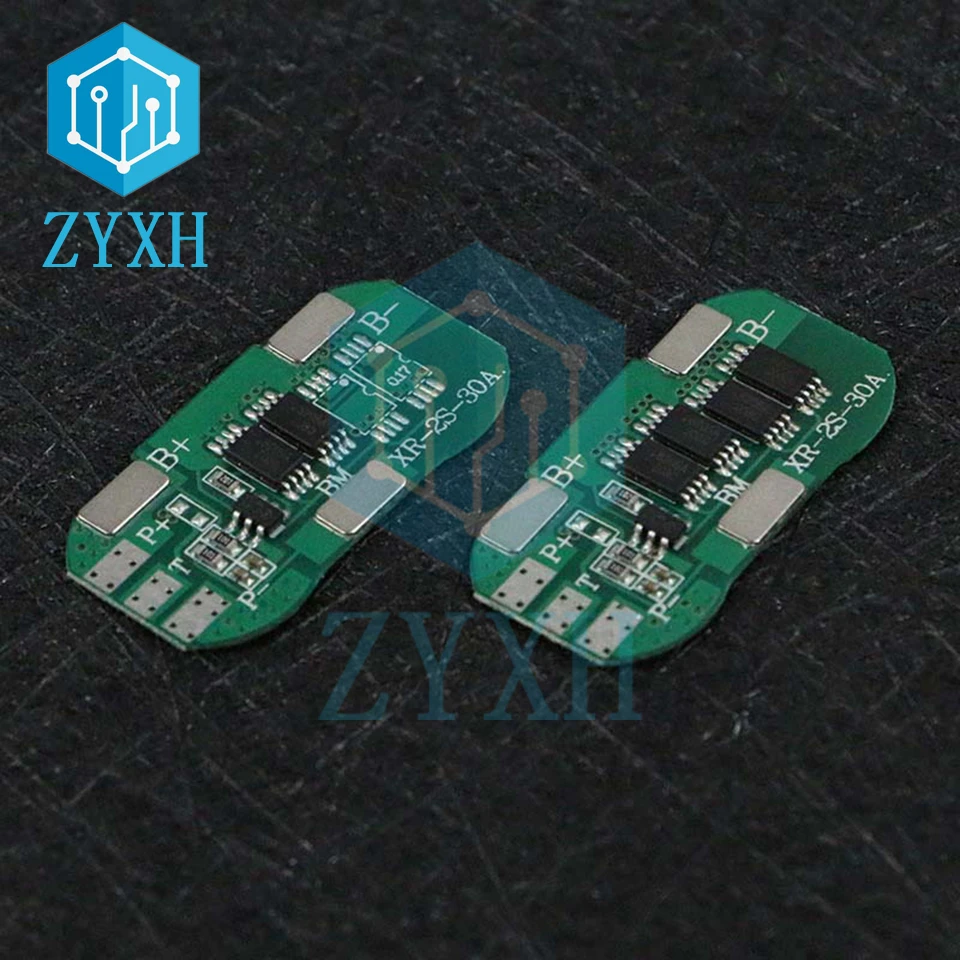 Mini 3.7V 2S BMS 6A 10A 7.4V 18650 Li-ion Lithium Battery Charging Board Short Circuit Protection For UPS Power Supply | Электроника