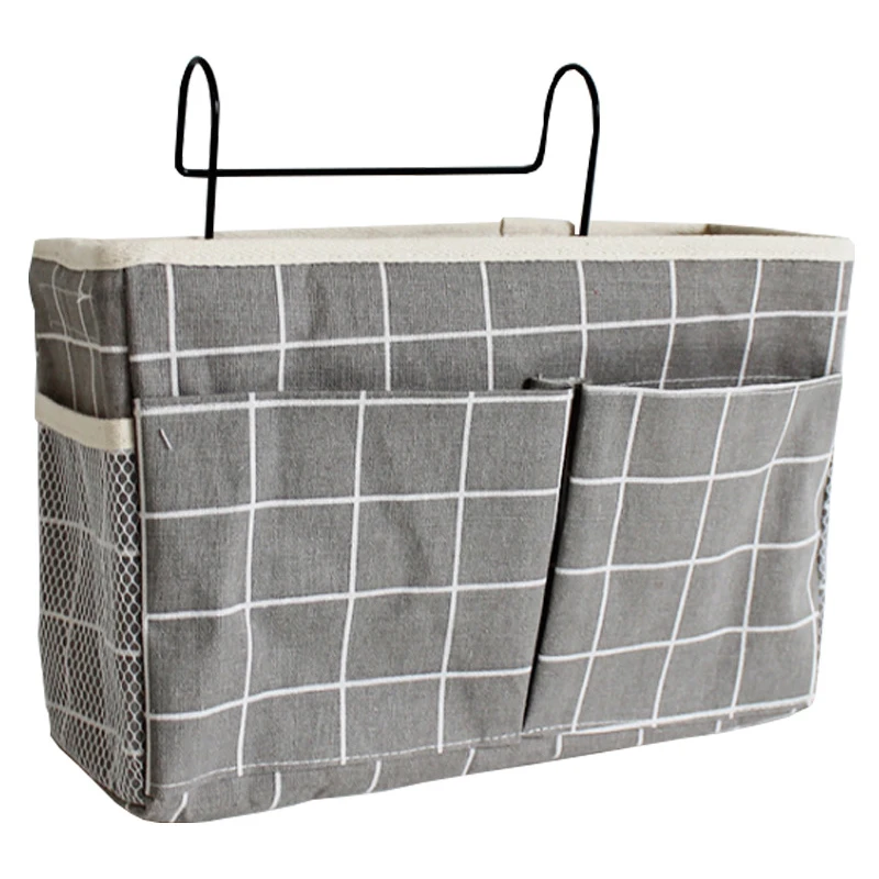 

Storage Bags Bedside Organizer Bedside Pocket Gadget Storage Holder Couch Hanging Bag Packaging Bags