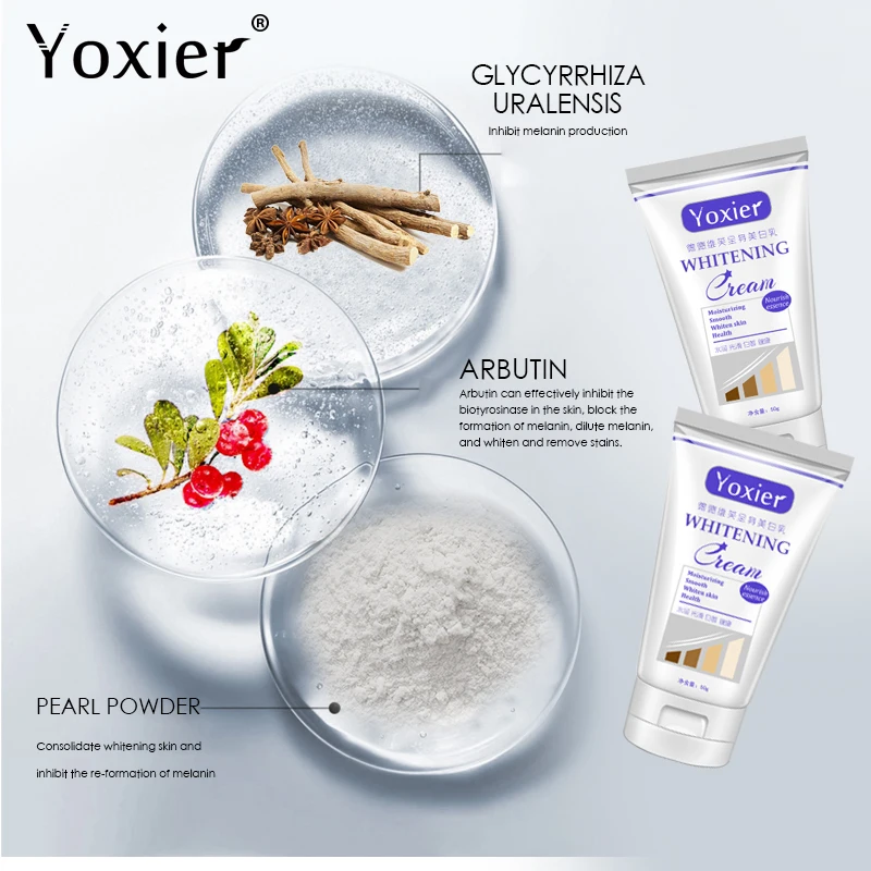 Yoxier 3 шт. отбеливающая искусственная Восстанавливающая увлажняющая осветляющая