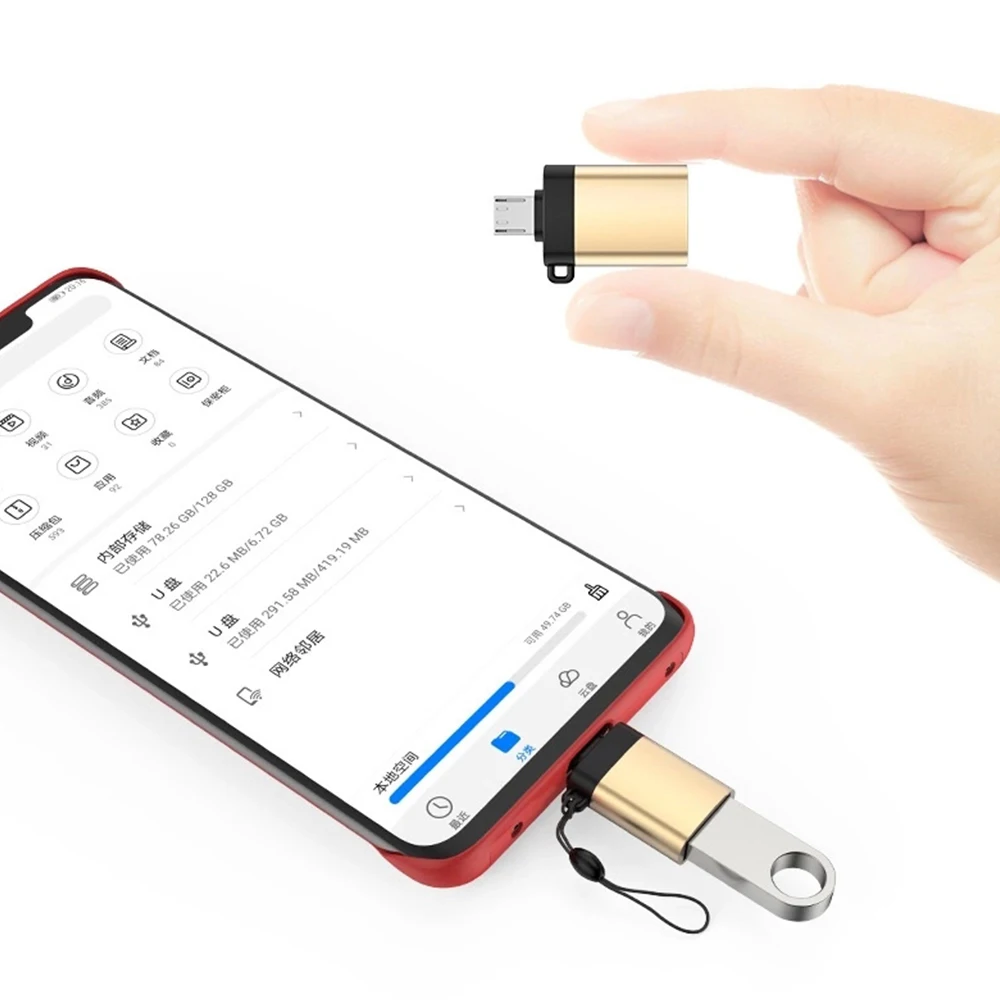 

Универсальный Портативный Высокоскоростной Переходник OTG Type-C USB для компьютера мобильный телефон