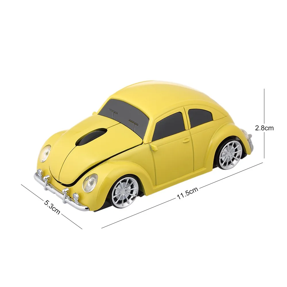 2 4G Автомобильная беспроводная мышь USB компьютерные мыши Форма 1000 dpi с