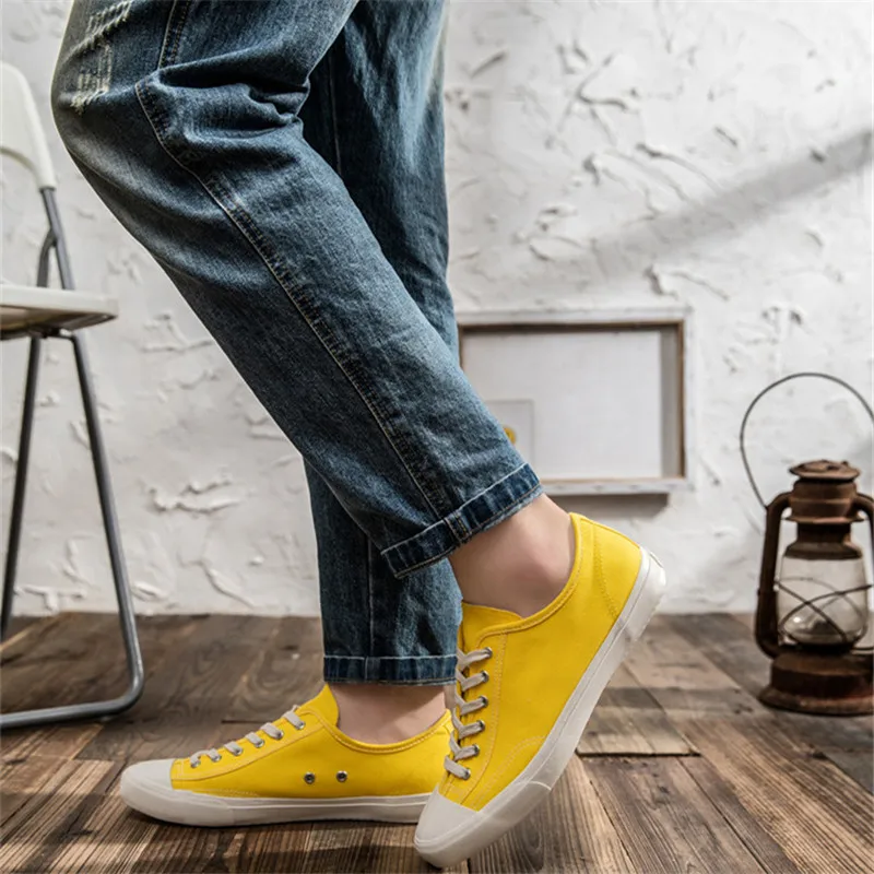 Классические Нескользящие парусиновые кроссовки Size35-44 парные винтажные