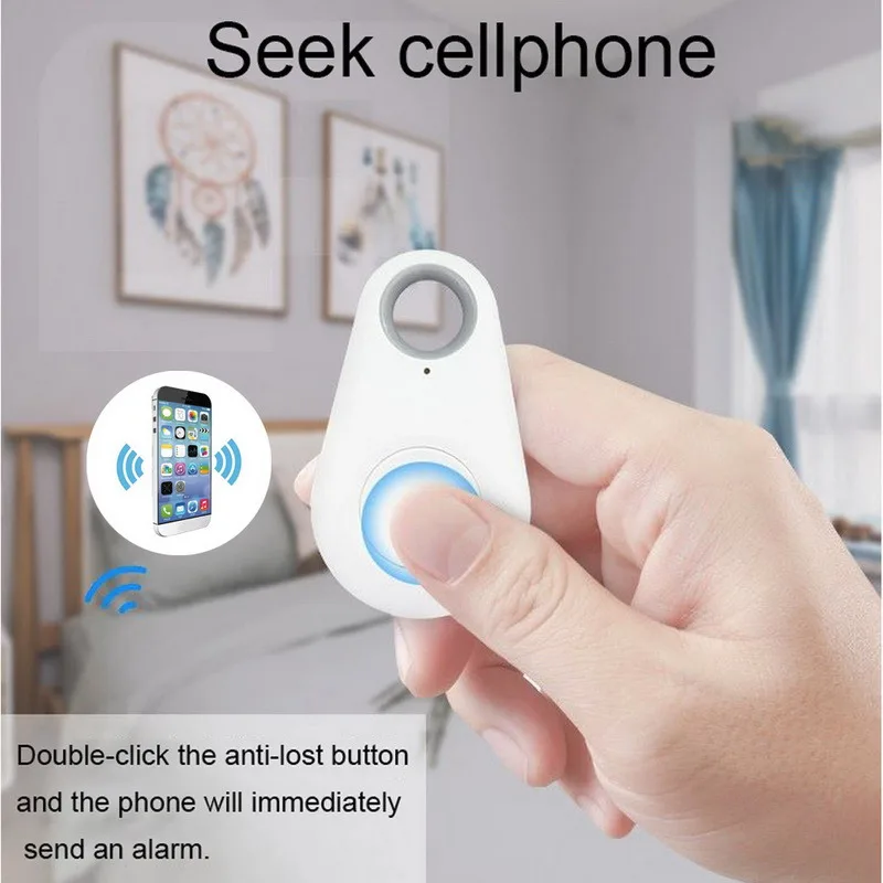 

Smart Wireless GPS Tracker Anti-Lost Bluetooth ABS Tracer For Pet Key Wallet Bag Car Alarm GPS Locator Wireless Positioning Tool