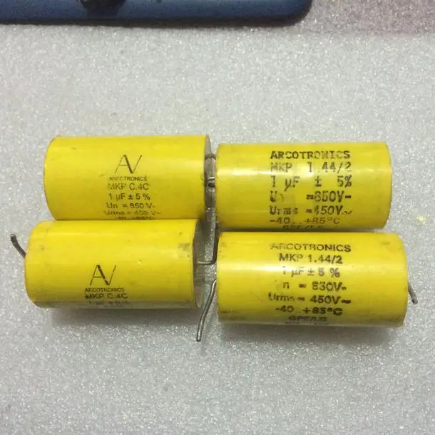 Оригинальный конденсатор электронный AV ARCOTRONICS MKP серии 850v1uf неполярный Частотный