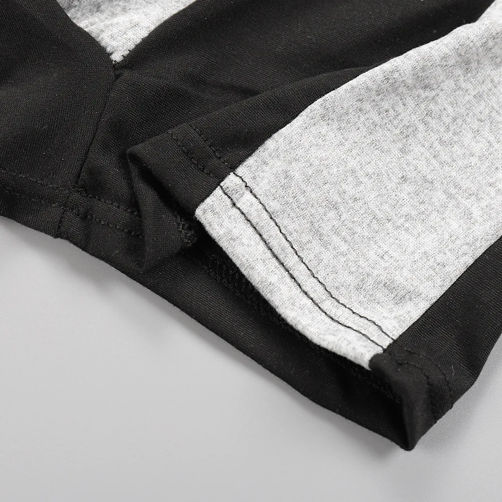 Мягкое нижнее белье мужские боксеры шорты в стиле пэчворк Cueca трусы серого цвета