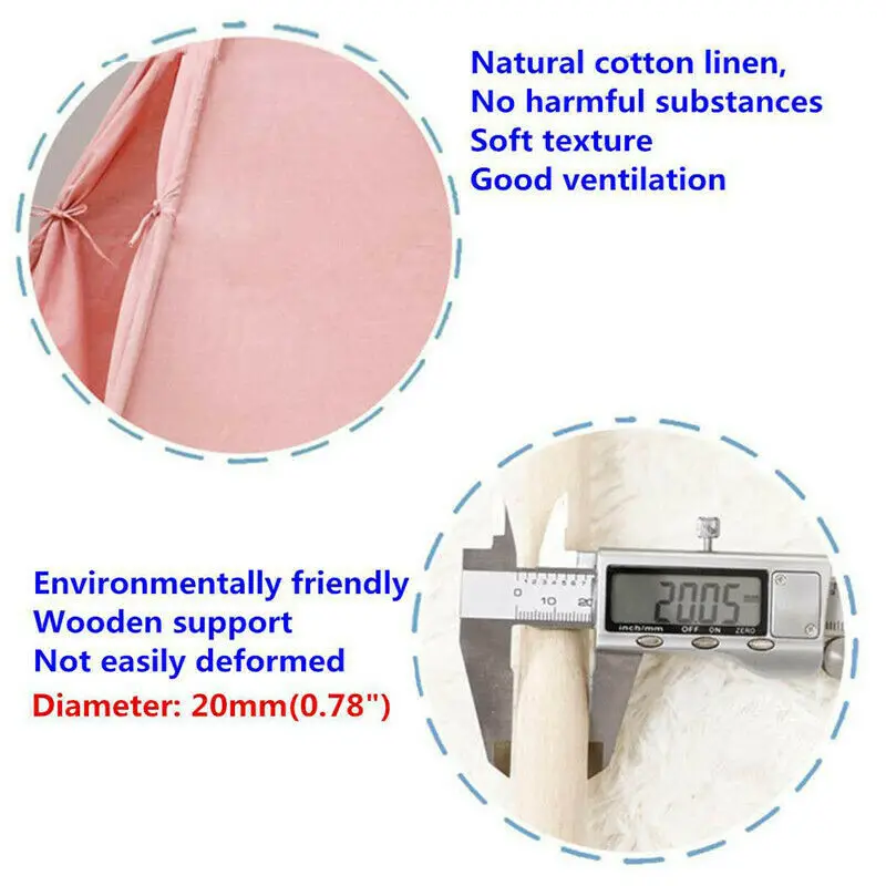 Portable Folding Fairy Play Tent Children Kids Castle Cubby House Toy | Дом и сад