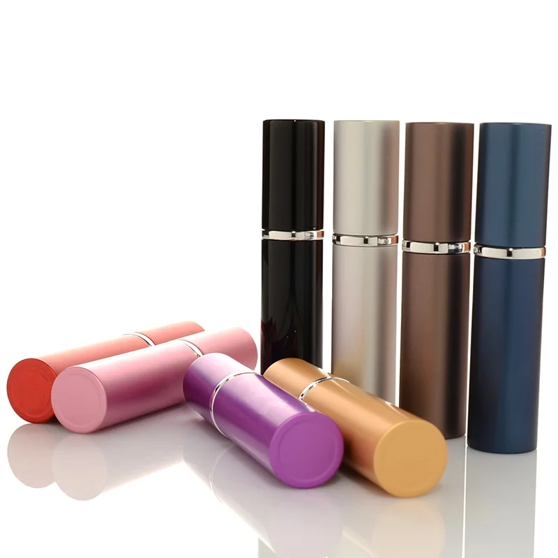 6 мл мини флакон духов многоразового с распылителем Портативный Алюминиевый