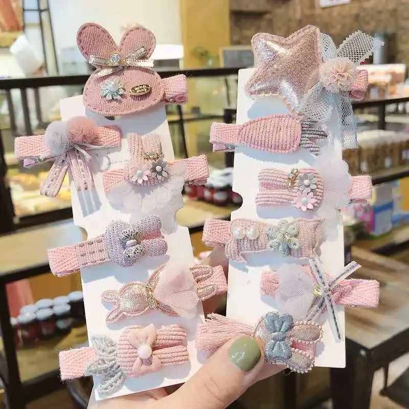 6 шт./Новый Детский милый мультяшный разнообразный ободок для волос в виде