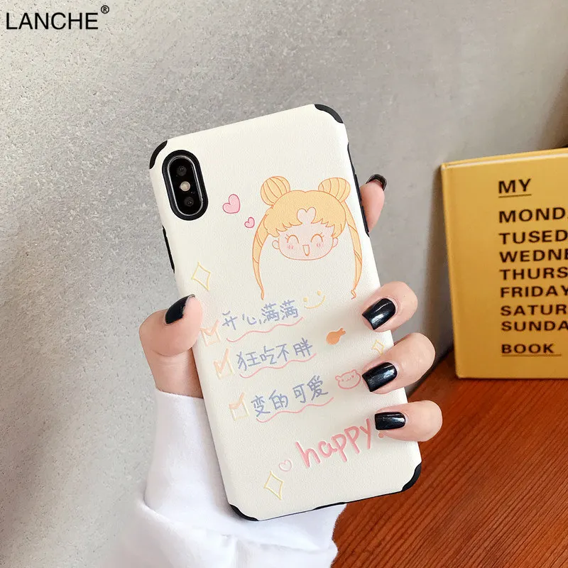 Чехол для телефона LANCHE Sailor Moon s Xiao mi Red Note 8 Pro из мягкого ТПУ Xiaomi lite 9 se play A3 Lite| |